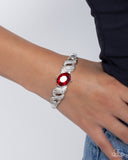 Paparazzi Sentimental Society - Red Bracelet