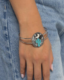 Paparazzi Journey to the West - Blue Bracelet