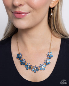 Paparazzi Consistent Chic - Blue Necklace