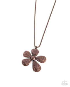 Gratifying Garden - Copper Necklace