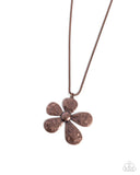 Gratifying Garden - Copper Necklace