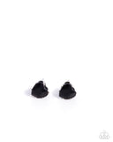 Paparazzi Sweetheart Stunner - Black Earring