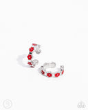 Paparazzi Darling Daydream - Red Earring
