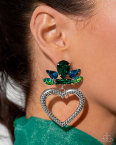 Paparazzi Pushing Perfection - Multi Earring