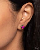 Paparazzi Sweetheart Stunner - Pink Earring