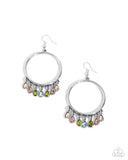 Paparazzi Hooped Hello - Multi Earring