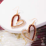 Paparazzi Tender Tendency - Gold Earring