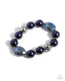 Paparazzi Ornamental Outfit - Blue Bracelet