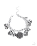 Paparazzi Embellished Estate - Silver Bracelet