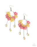 Paparazzi Whimsical Work - Brass Earring