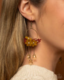 Paparazzi Whimsical Work - Brass Earring