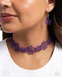 Paparazzi Bouquet Blend - Purple Necklace