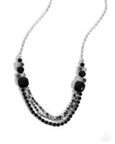 Paparazzi Relaxed Refinement - Black Necklace