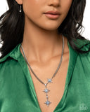 Paparazzi Stellar Story - Blue Necklace