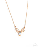 Paparazzi Sacred Stag - Gold Necklace