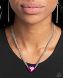 Paparazzi Malibu Infatuation - Pink Necklace