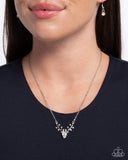 Paparazzi Sacred Stag - White Necklace