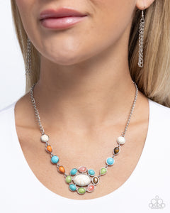 Paparazzi Enigmatic Ease - Multi Necklace