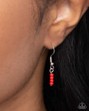 Paparazzi High-Class Hype - Red Necklace