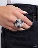 Paparazzi Persuasive Pizzazz - Blue Ring