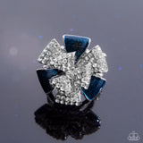 Paparazzi Persuasive Pizzazz - Blue Ring