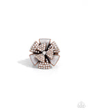 Paparazzi Persuasive Pizzazz - Copper Ring