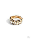 Paparazzi Pearly Provision - Gold Ring