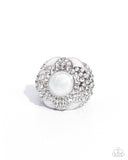 Paparazzi Pearly Podium - White Ring