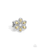 Paparazzi Petaled Promenade - Yellow Ring