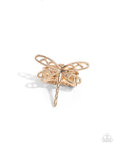 Paparazzi Dragonfly Depth - Gold Ring