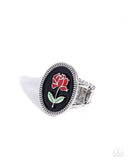 Paparazzi Delicate Dowry - Black Ring