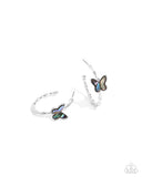 Paparazzi Butterfly Beginning - Blue Earring