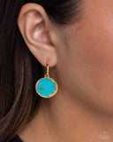 Paparazzi South Star - Blue Earring
