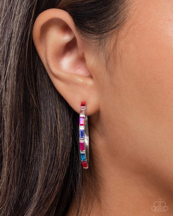 Paparazzi Carnival Chic - Pink Earring