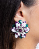 Paparazzi Dimensional Dowry - Multi Earring