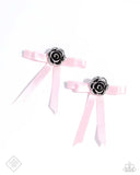 Paparazzi Coquettish Candidate - Pink Post Earrings