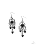 Paparazzi Compassionate Chandelier - Black Earring