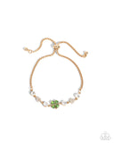 Paparazzi St. Patricks Pizzazz - Green Bracelet