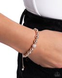 Paparazzi Slow and READY - Rose Gold Bracelet