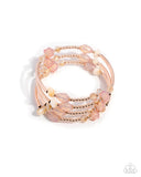 Paparazzi Multiple Choice - Rose Gold Bracelet