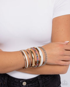 Paparazzi Smoldering Stack Multi - Bracelet