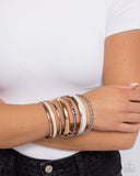 Paparazzi Smoldering Stack Multi - Bracelet