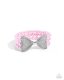 Paparazzi Dapper Dialogue - Pink Bracelet