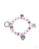 Paparazzi Filigree Finesse - Pink Bracelet