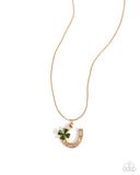 Paparazzi  Lucky for Life - Gold Necklace