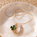 Paparazzi  Lucky for Life - Gold Necklace