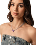 Paparazzi Malibu Infatuation - Purple Necklace