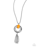 Paparazzi Unwavering Unity - Orange Necklace