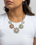 Paparazzi Trio Tycoon - Multi Necklace