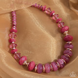 Paparazzi Swift Shimmer - Pink Necklace